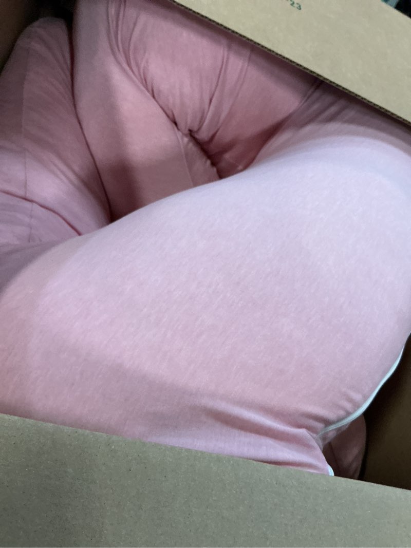Condition photo showing Good Condition for momcozy pregnancy pillows for sleeping, u shaped full body maternity pillow for side sleeping - support for back, legs, belly, hips, 57 inch, pink