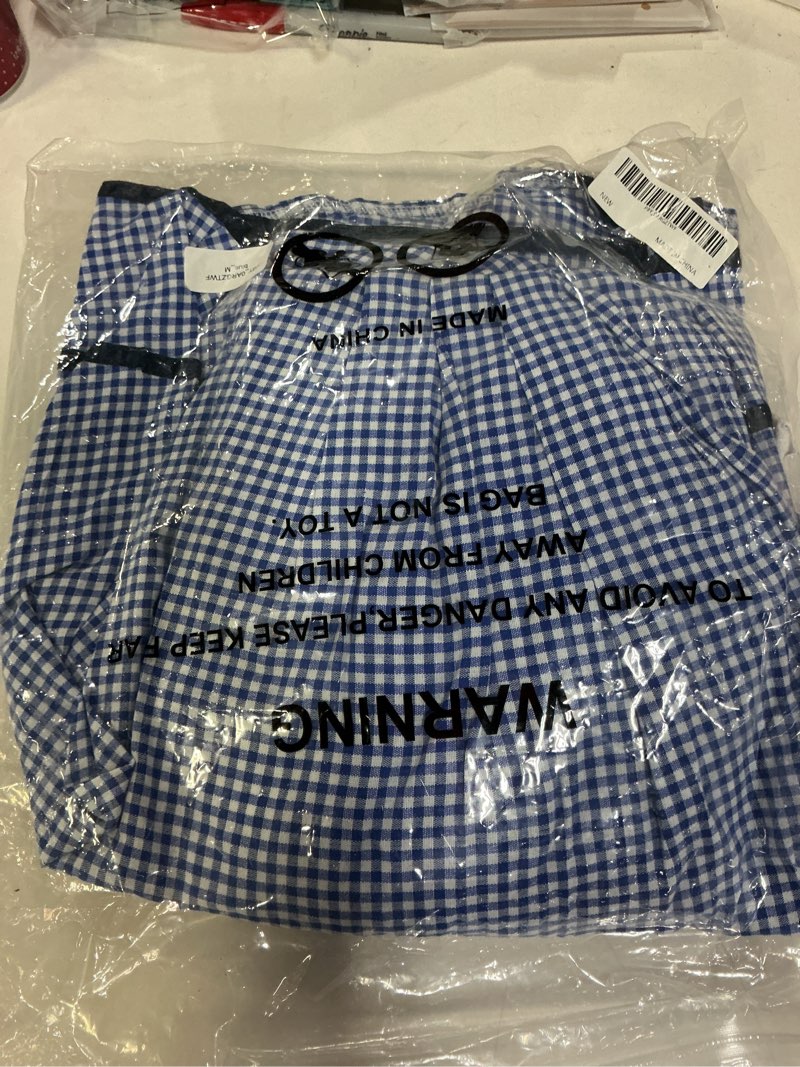 KANCY KOLE Women's German Dirndl Dress Bavarian Oktoberfest Costumes(XL,Plaid)