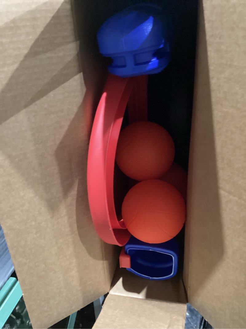 Condition photo showing Good Condition for Little Tikes Easy Score Basketball Set, Blue, 3 Balls - Amazon Exclusive, 23.75 x 22 x 61 inches Standard