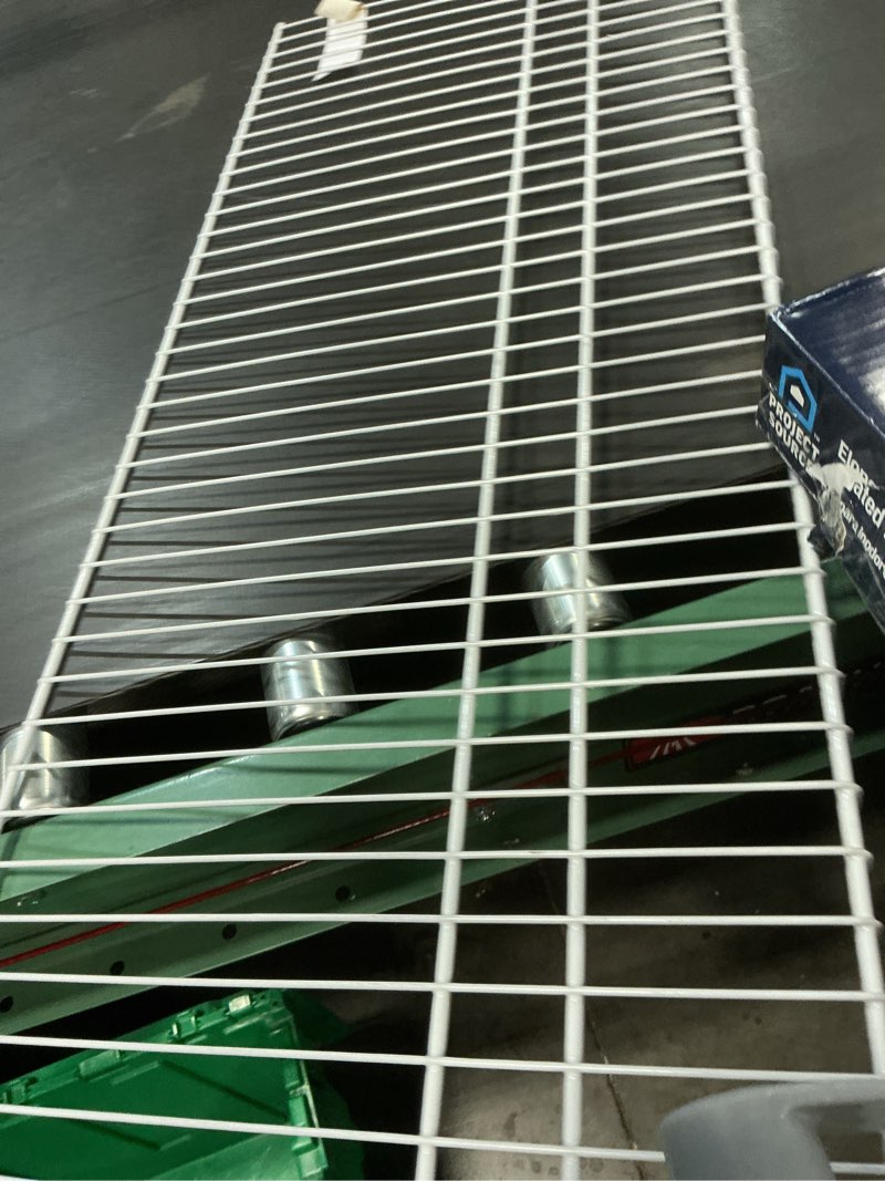 Condition photo showing Good Condition for Closetmaid 4735 6 Ft. x 16 In. Organizer Linen Shelf