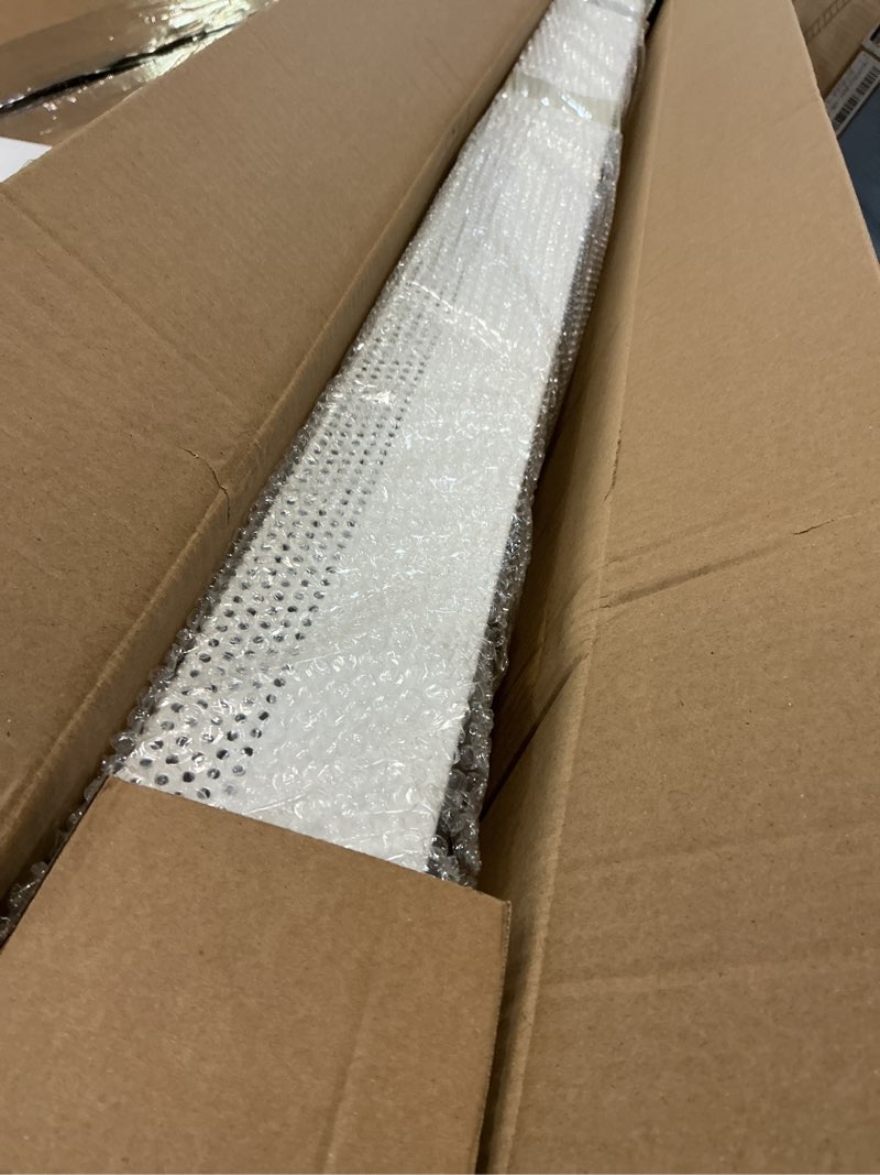 Condition photo showing Good Condition for upgraded 2 pcs 4 ft baseboard heater covers with left and right endcaps, galvanized steel easy slip-on baseboard cover for replacing old and rusty looking electric and hydronic base board heater cover cover + l&r endcaps 4ft 2 baseboard heater cover