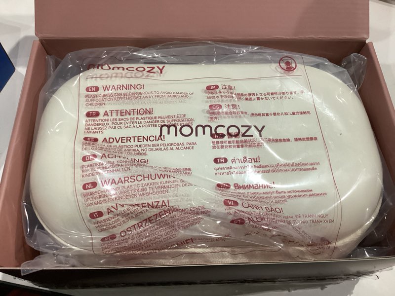 Condition photo showing Good Condition for Momcozy M5 Smart APP Controlled Wearable Breast Pump, Hands-Free Wireless Electric Pump, 3 Modes 9 Suction Levels, BPA-Free, Portable Lightweight, 24mm Flange, 2-Pack Quill Gray 2 Count-APP Quill Gray