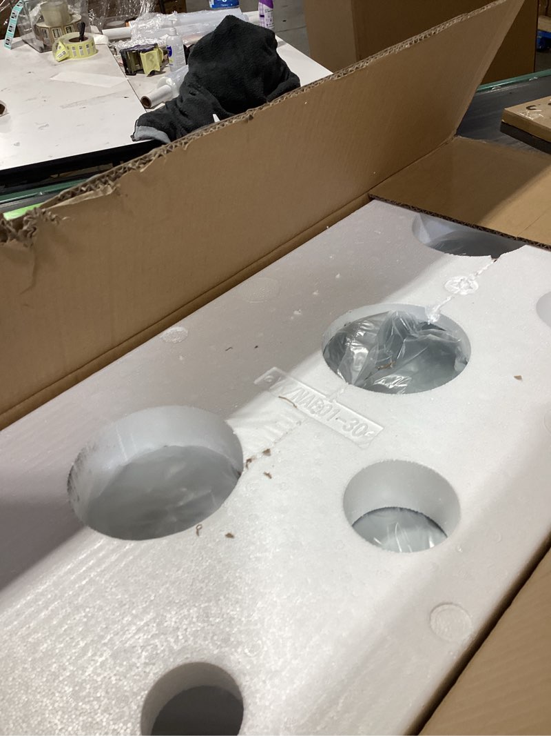 Condition photo showing New/Like New for iktch 30 inch built-in/insert range hood 900 cfm, ducted/ductless convertible duct, stainless steel kitchen vent hood with 4 speed gesture sensing&touch control panel(ikb01-30) 30" 900cfm stainless steel