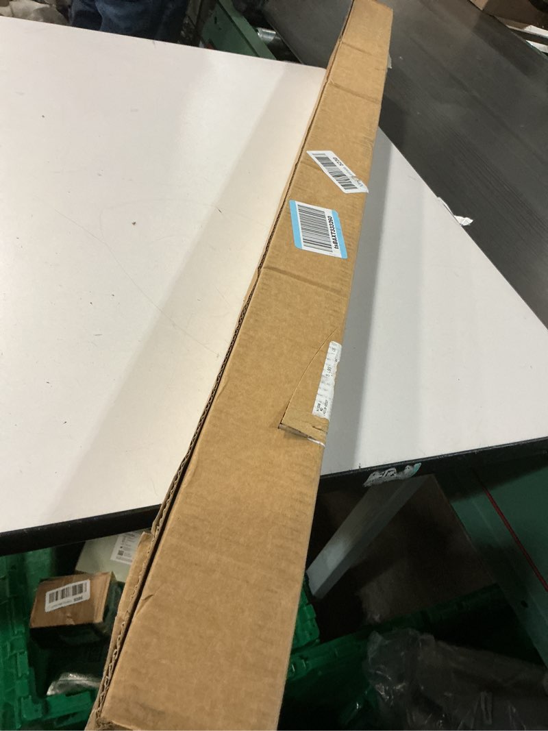 Condition photo showing New/Like New for AOSKY Cordless Roller Shades Blackout Blinds for Windows Room Darkening Rolled Up Shades with Spring System, UV Protection Window Shades Door Blinds for Home and Office (47" W x 72" H, White) 47"W x 72"H White