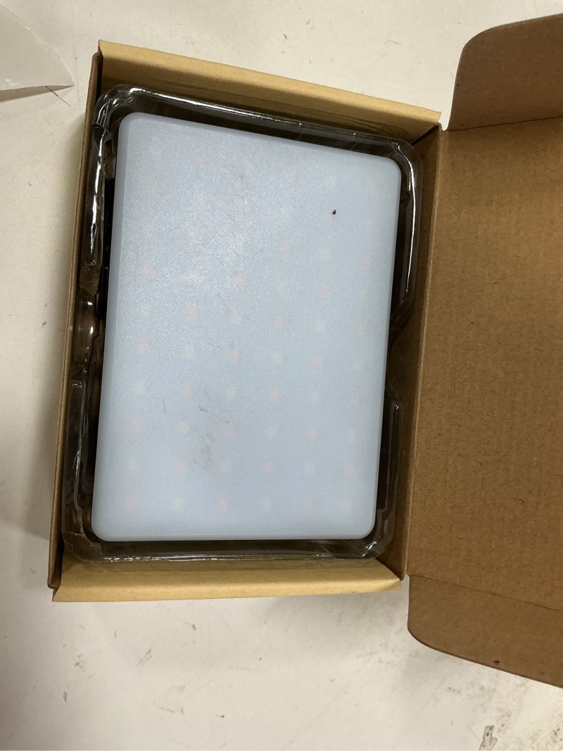 Condition photo showing Good Condition for Selfie Light, Phone Light with Front & Back Clip, 60 LED Portable Light with 3 Modes, 5000mAh Rechargeable Video Light for Phone, iPhone, IPad, Laptop, TikTok, Makeup, Live Stream, Vlog Black