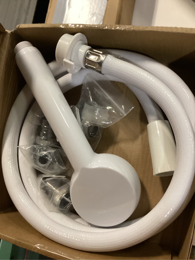 Condition photo showing Good Condition for hose for sink faucet, quick connect hose for kitchen,garden and rv. 6 feet, 4 faucet adapte (not a universal version) 6ft