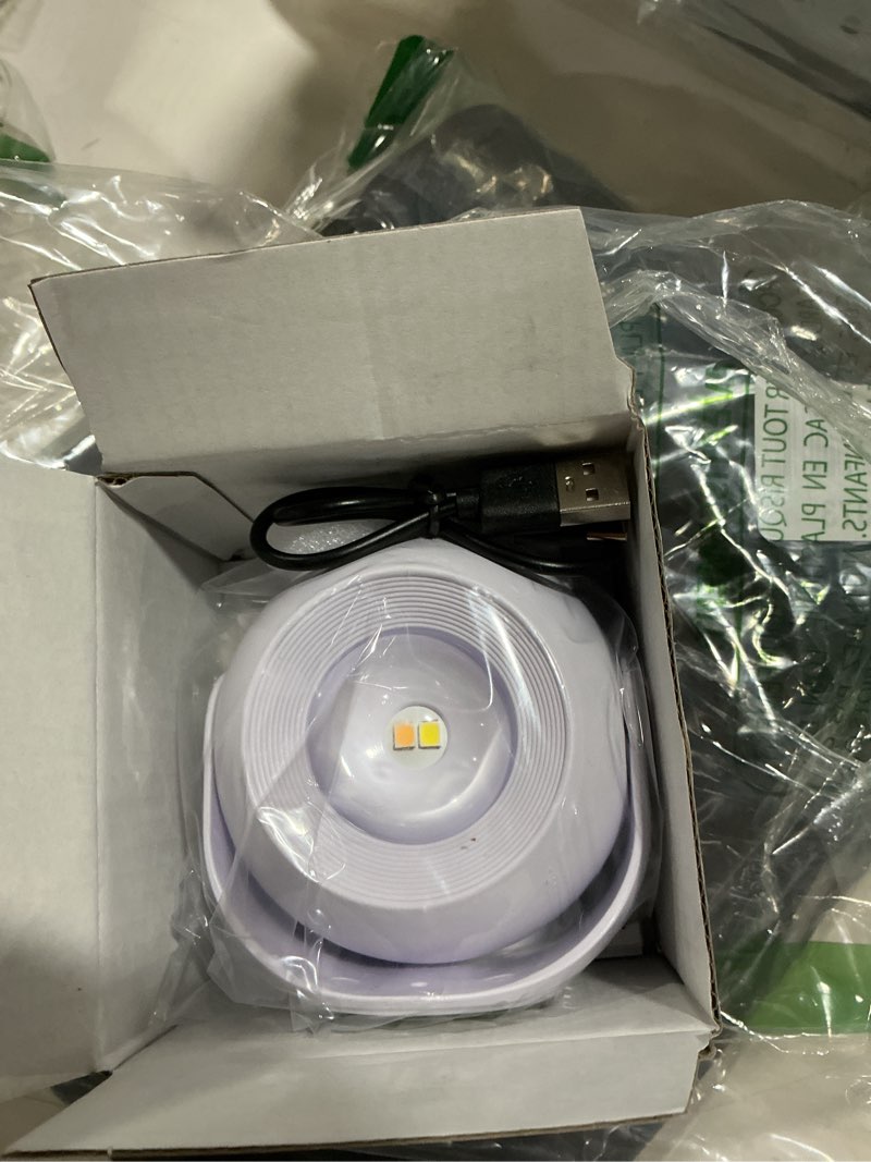 Condition photo showing New/Like New for Motion Sensor Wall Light?350° Rotatable Brightness Adjustable Wireless Wall Light, 3 Color Modes Rechargeable Battery Operated Wall Lights for Bedroom, Hallway, Stairs, Closet, Bathroom