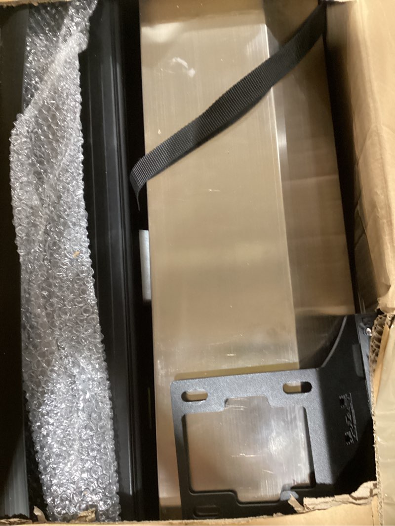Condition photo showing As Is for retractable hard tonneau cover | compatible with 2015-2026 ford f150 crew cab & raptor/lightning (5.7' bed)| patent design heavy-duty | built wild. driven free
