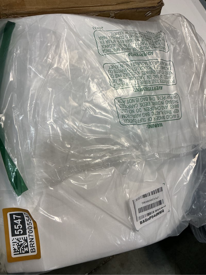 Condition photo showing Good Condition for 16”x24” 50pack foam pouches, large moving supplies for packing dishes artwork, 0.5mm thick cushion foam bags for storing shipping breakables, fragile padding material sleeves for fragile plates china 16"x24"-50pack