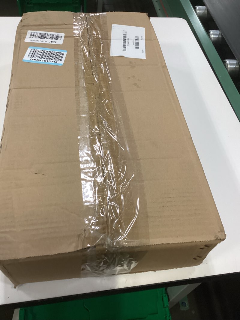 Condition photo showing New/Like New for hbl' 1 pack | 21" deep pull out cabinet organizer adhesive, 10-inch wide sturdy carbon steel roll-out drawers, designed for frameless cabinets, slide-out shelves for pantry. white 21"d x 10.0"w x 3.1"h 1