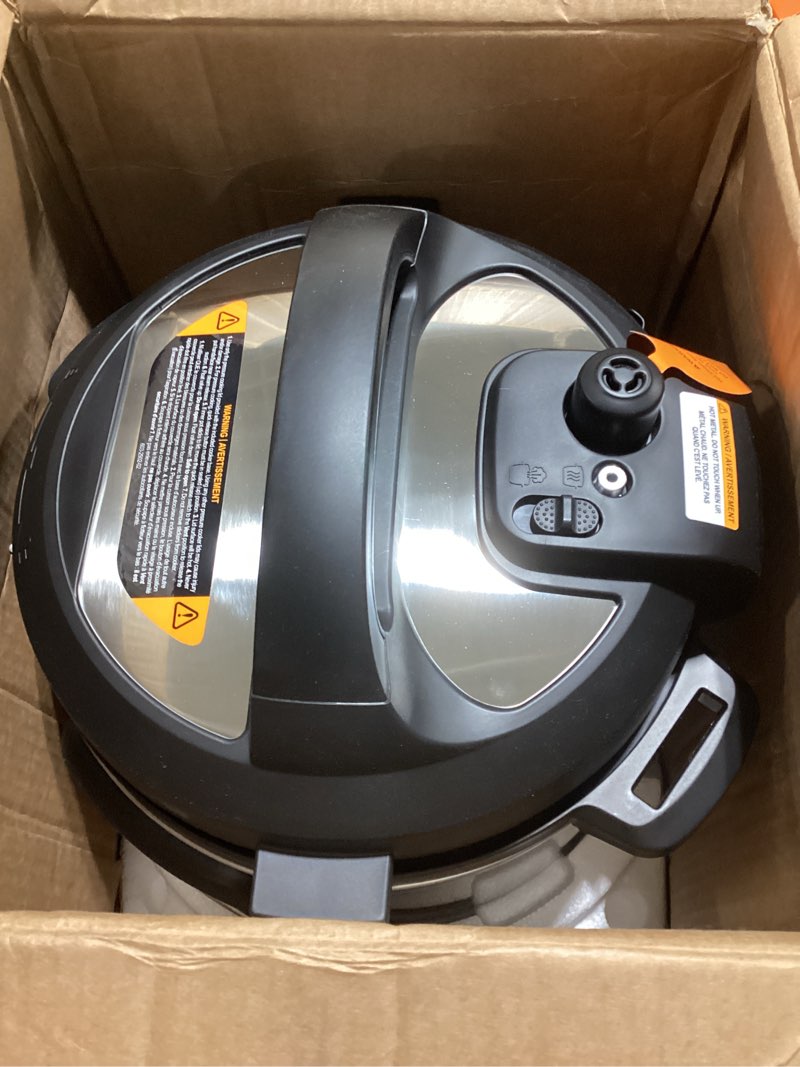 Condition photo showing New/Like New for Instant Pot Duo Plus 9-in-1 Multicooker, Pressure Cooker, Slow Cook, Rice Maker, Steamer, Sauté, Yogurt, Warmer & Sterilizer, Includes App With Over 800 Recipes, Stainless Steel, 6 Quarts