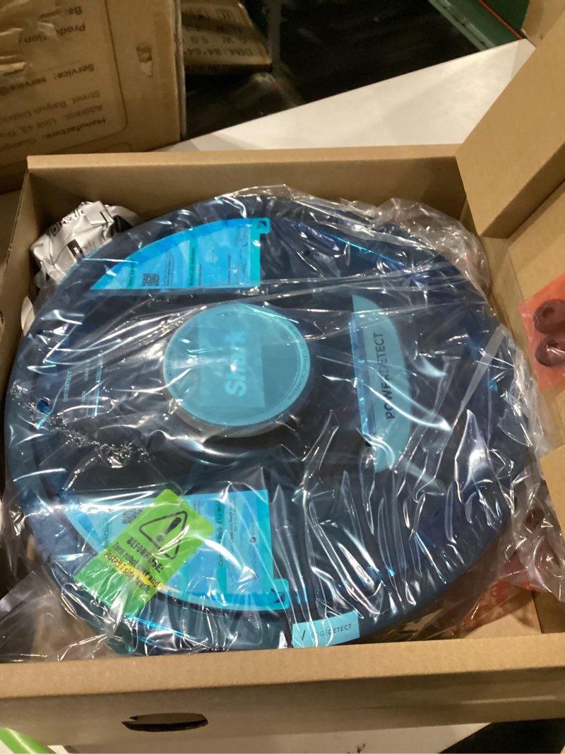 Condition photo showing New/Like New for Not tested!!! Shark PowerDetect Self-Empty Robot Vacuum with NeverStuck Technology, Auto Deep-Clean Carpets & Hardfloors, XL 60 Day Capacity HEPA Bagless Base Neutralizes Odors, for Pet Hair, Black (AV2820AE) PowerDetect (60 Days) (Grey)