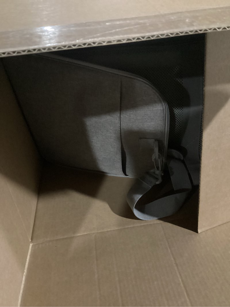 Condition photo showing Good Condition for Henkelion Large Cat Carriers Dog Carrier Pet Carrier for Cats Dogs Puppies up to 25Lbs, Big Dog Carrier Soft Sided, Travel Puppy Carrier - Large - Grey 20.0"L x 13.0"W x 13.0"H Grey