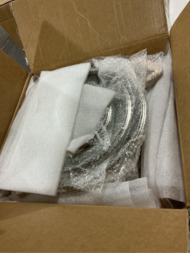 Condition photo showing Good Condition for 12 Pcs Pots and Pans Set, Nonstick Cookware Sets White Granite Induction Cookware, Non-toxic Healthy Non Stick Kitchen Cooking Set with Frying Pans Set, Saucepans,Steamer (PFAS, PFOA, PFOS Free) White 12 Pieces