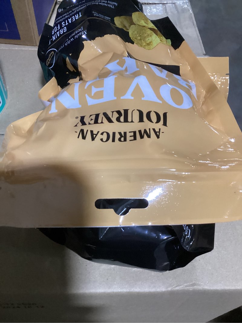 Condition photo showing Good Condition for American Journey Peanut Butter Recipe Grain-Free Oven Baked Crunchy Biscuit Dog Treats (2 pks)