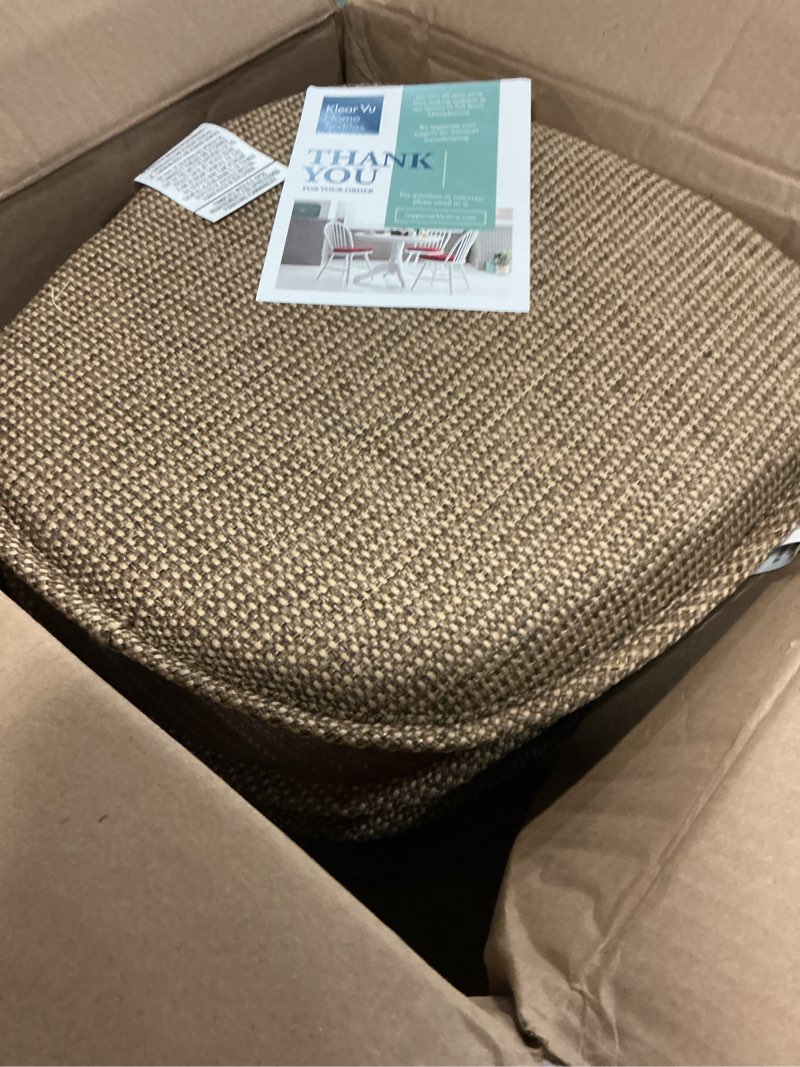 Condition photo showing Good Condition for klear vu gripper non-slip mid century modern shell chair cushion, assembled in usa, extra thick fill, omega upholstery fabric, set of 4 for dining room and kitchen, 4 count (pack of 1), golden rod