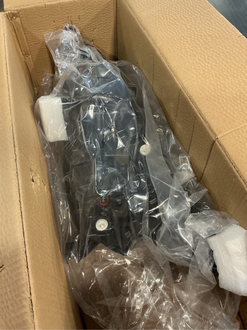 Condition photo showing As Is for full led headlight assembly with drl & projector - factory style replacement for nissan altima (for nissan altima 2019-2022, right passenger side)
