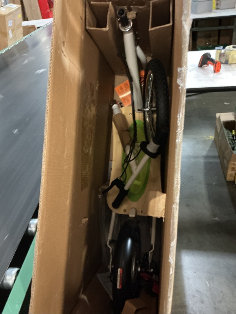Condition photo showing Good Condition for Razor EcoSmart SUP Electric Scooter â€“ 16" Air-Filled Tires, Wide Bamboo Deck, 350w High-Torque Hub-Driven Motor, Up to 15.5 mph & 12-Mile Range, Rear-Wheel Drive