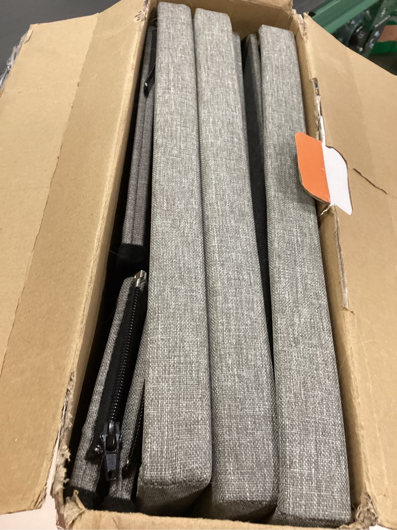 Condition photo showing Good Condition for Wider Dog Ramp for High Bed with Storage 18" H, Foldable Dog Stairs for Small Medium Large Older Senior Animal, Sturdy Dog Step for Climbing Bed or Couch, Arthritis-Friendly (Gray, No Condo) Gray 3 Steps No Condo(31"D x 17"W x 17.7"H)