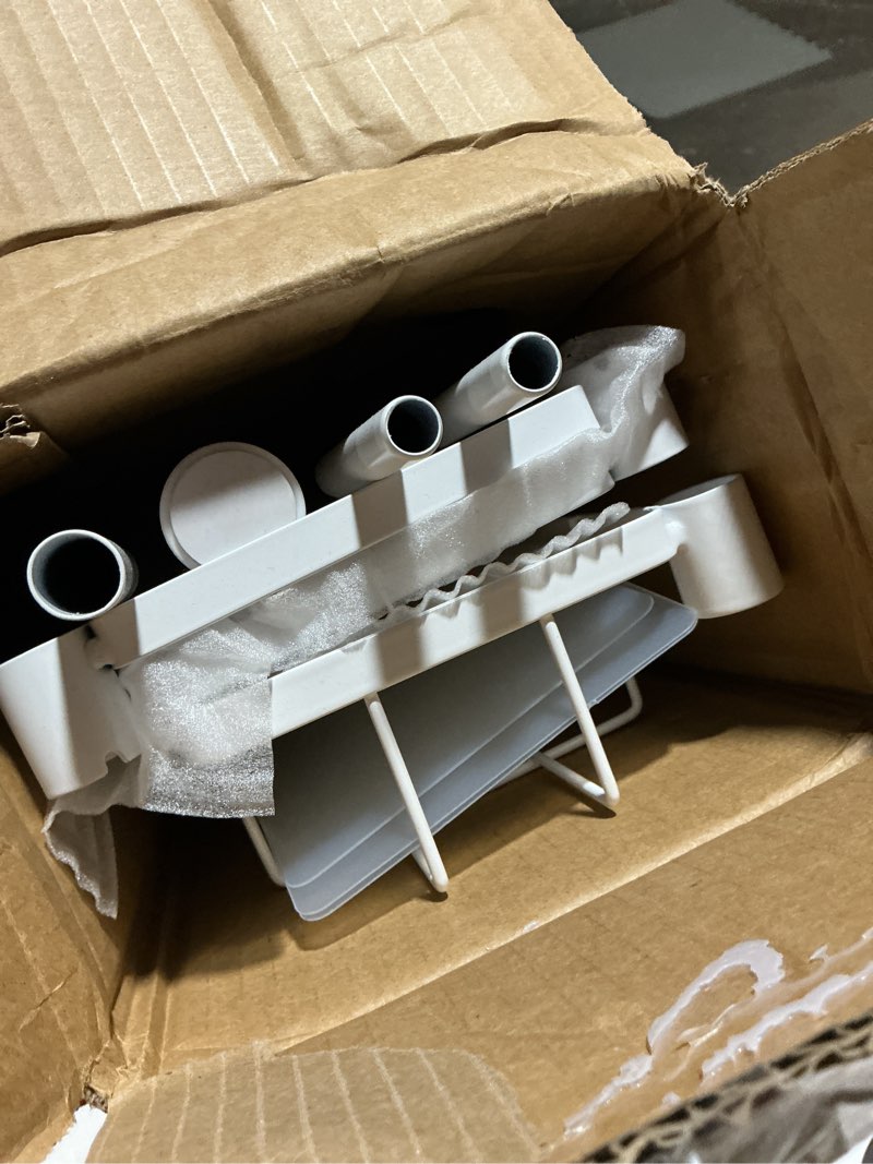 Condition photo showing As Is for Homeiju 3-Tier Spice Rack Organizer, Multi-functional Kitchen Countertop Shelves, Wall Mount Hanging Spice Rack Seasoning Organizer for Kitchen Organization and Storage, Free Adjustable Height