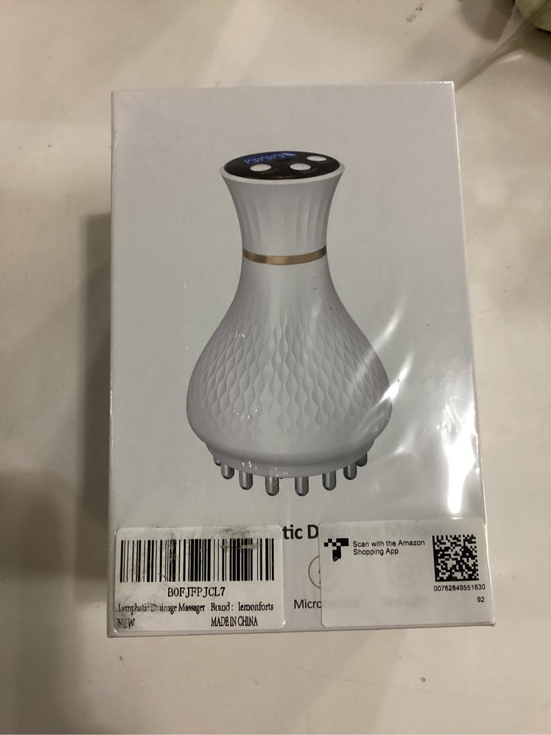 Condition photo showing New/Like New for Lymphatic Drainage Massager – Portable Cellulite Massage Tool with 19 Intensity Levels for Relaxing Neck, Legs, Arms & Belly