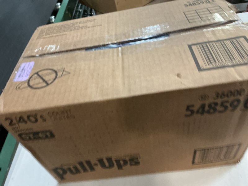 Condition photo showing New/Like New for Pull-Ups Boys' Potty Training Pants, Size 5T-6T Training Underwear (46-60 lbs), 80 Count (2 Packs of 40)