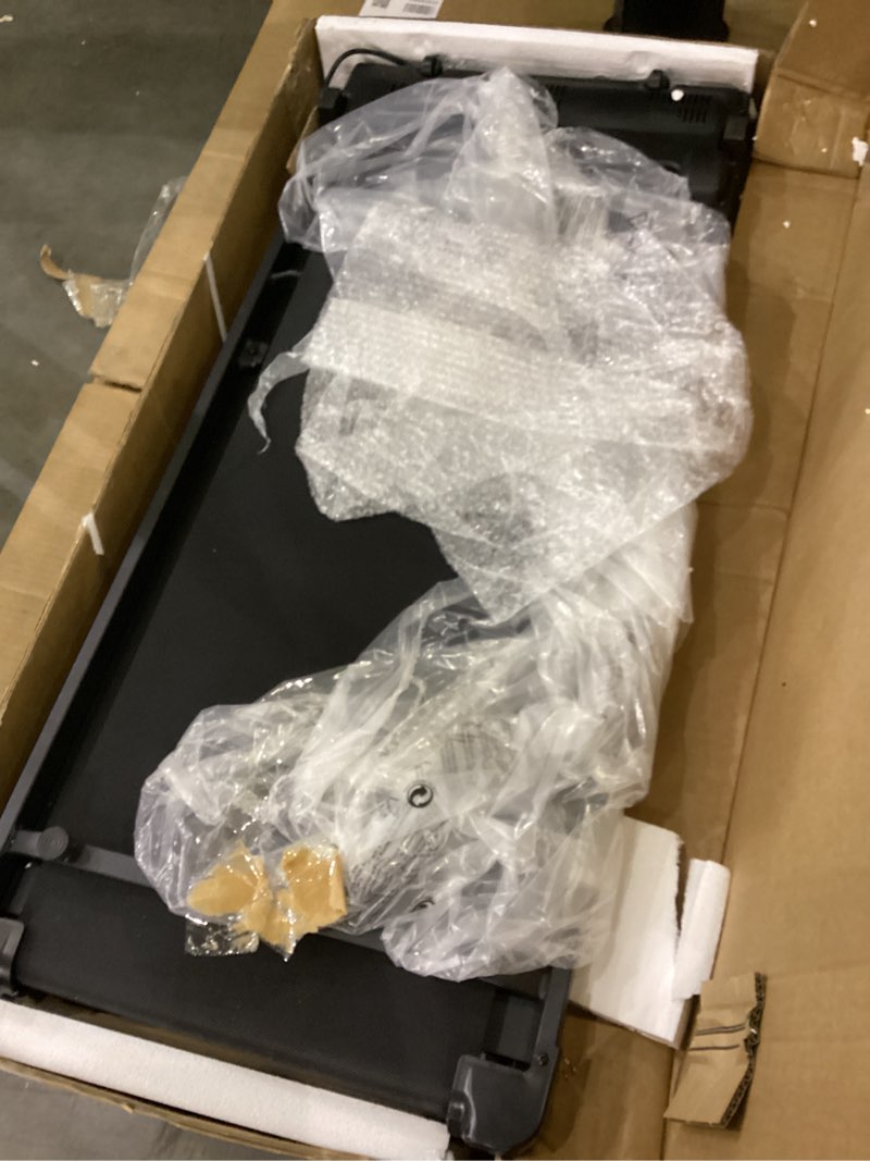 Condition photo showing New/Like New for Compact Walking Pad with Handle Bar, Foldable Electric Treadmill with Handles and 3.5HP Powerful, Portable Small Walking Pads Treadmill for Home Small Spaces,400LBS Weight Capacity