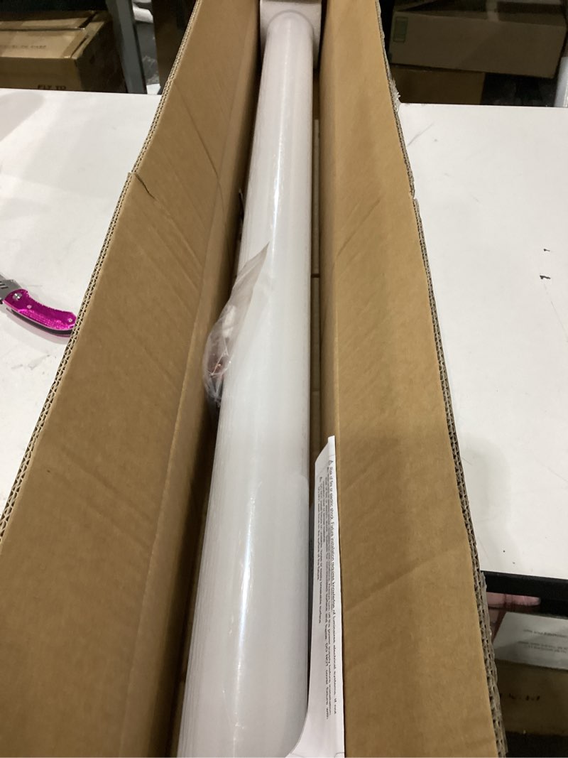 Condition photo showing As Is for dakason 4ft led linear light fixture, 4 foot led shop lights 40/32/24w 35/40/5000k cct selectable, 4feet commercial bay lighting fluorescent tube replacement for office garage 1 pack