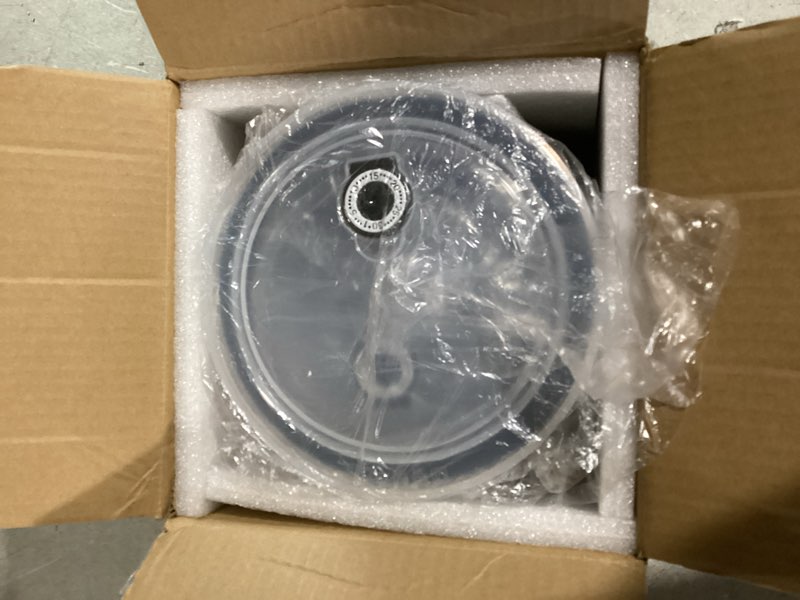 Condition photo showing Good Condition for Airtight Food Storage Containers with Lids Mixing Bowls Set, Ceramic Serving Bowls with Lids Set of 4, 12/16/28/40 oz Stackable Nesting Salad Bowls for Cooking, Baking, Ramen - Beige Beige (with Lid) 12/16/28/40 oz