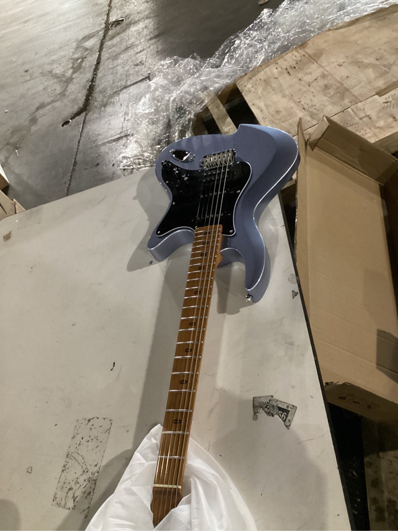 cort g250 se 6-string solid-body electric guitar ocean blue grey