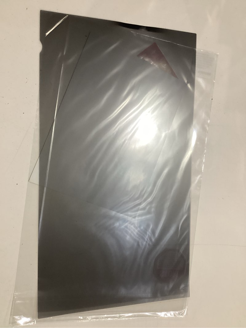 Condition photo showing As Is for vintez 23.8 inch 16:9 privacy screen for computer monitor and laptop - anti glare protector film blue light filter eye protection - computer screen privacy shield, [1 pack] [1 pack] 23.8" diagonal (16:9) black privacy for monitor