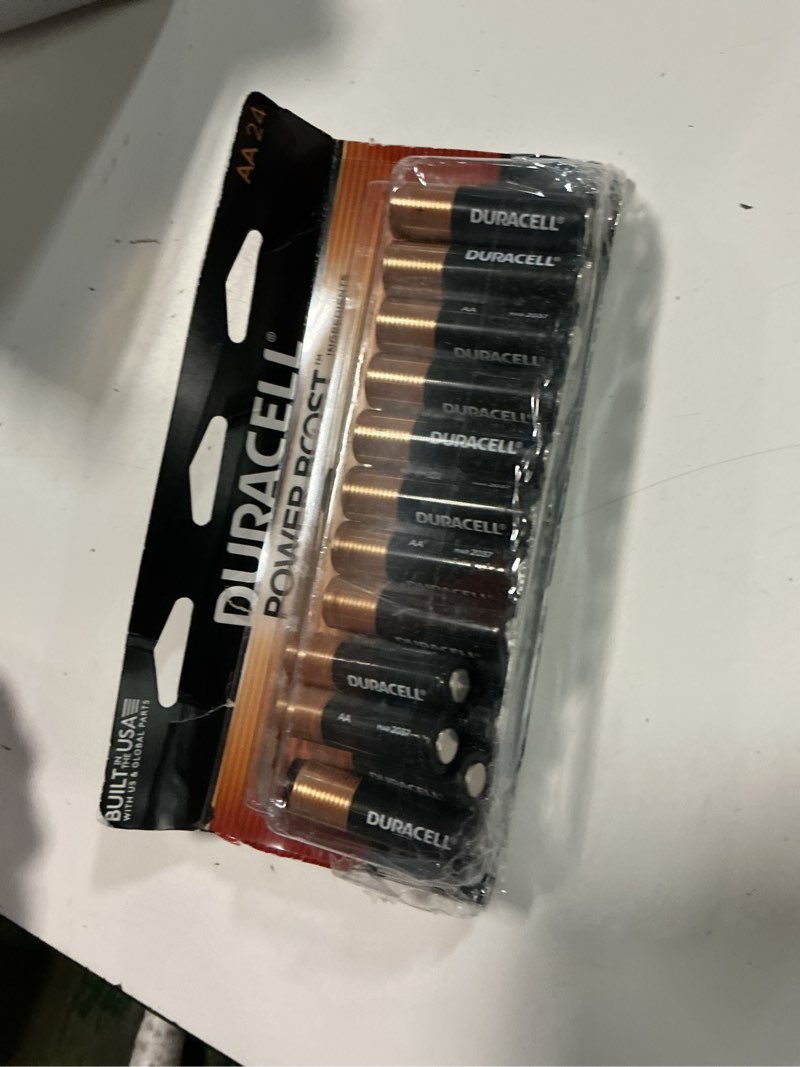 Condition photo showing Good Condition for duracell coppertop double aa batteries with power boost ingredients, 24 count (pack of 1) long-lasting alkaline double aa battery for household and office devices