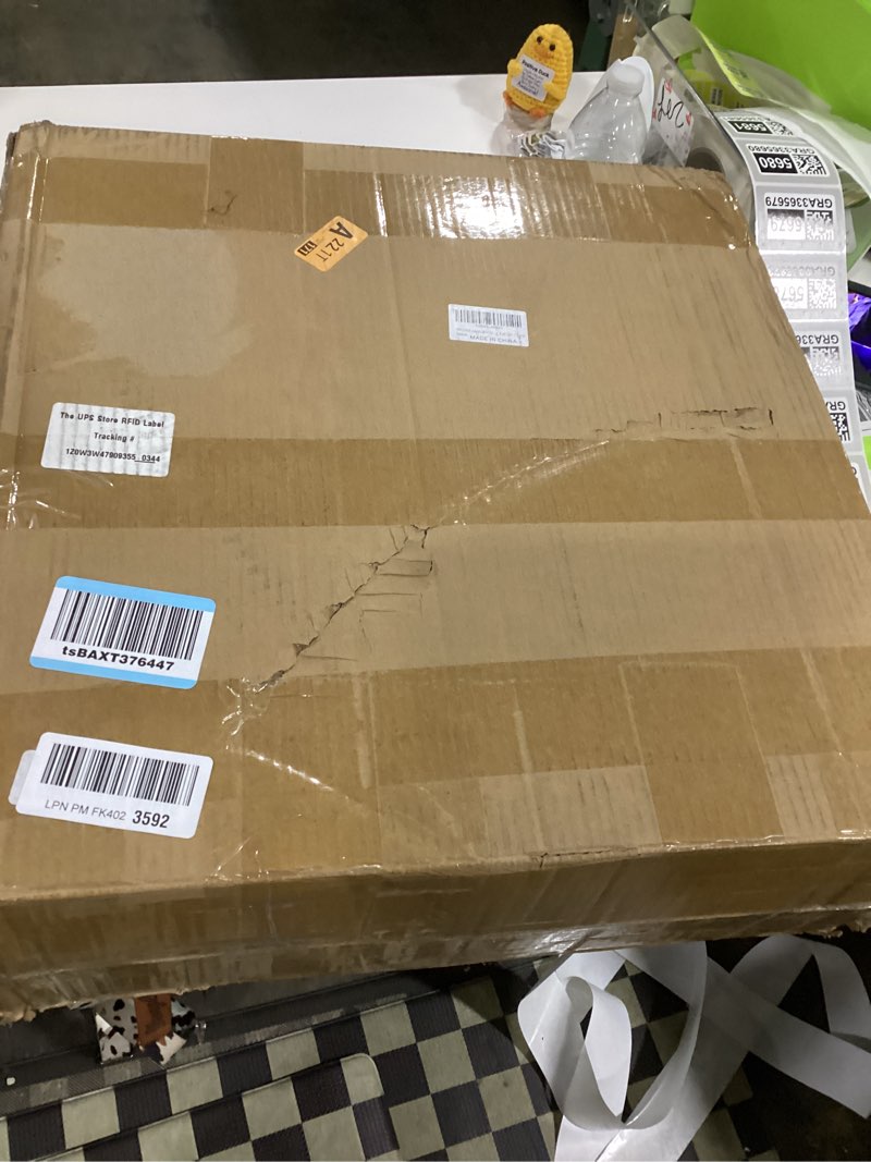 Condition photo showing Good Condition for Adjustable Speed Bag Platform, Heavy-Duty Steel Frame, Thick Hardwood Board, with Speed Punching Bag Swivel and Boxing Bag for Boxing Training, Exercise, Fitness