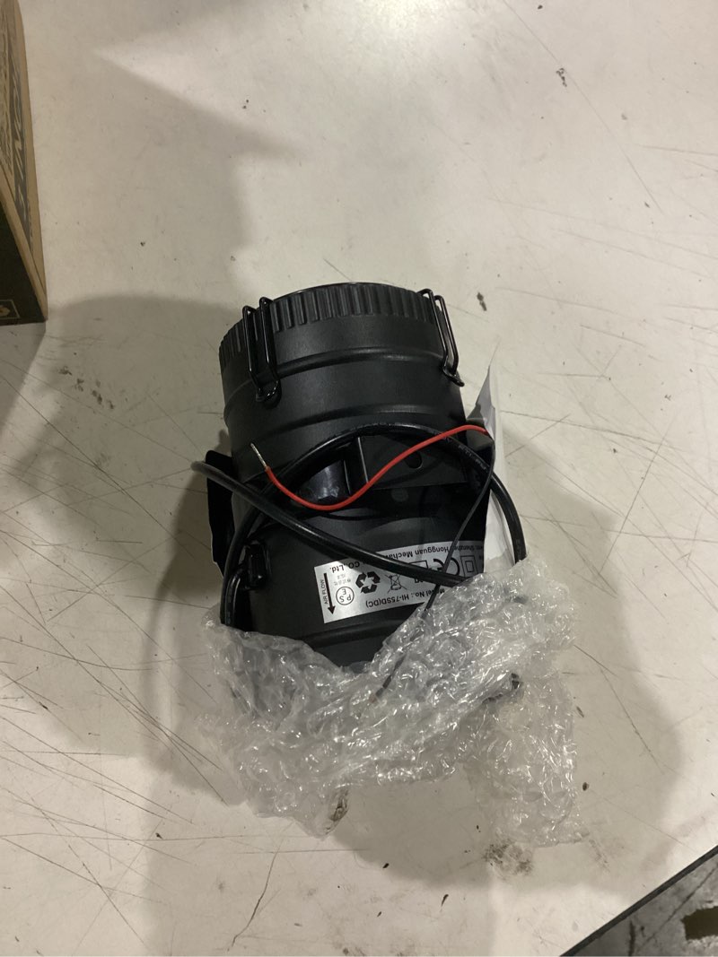 Condition photo showing Good Condition for hon&guan boat blower fan 3 inch, 12v inline boat blower motor fan, 10000rpm, new upgraded 7-blade engine blower 130cfm, durable marine bilge blower, perfect for yacht, caravan, engine ventilation