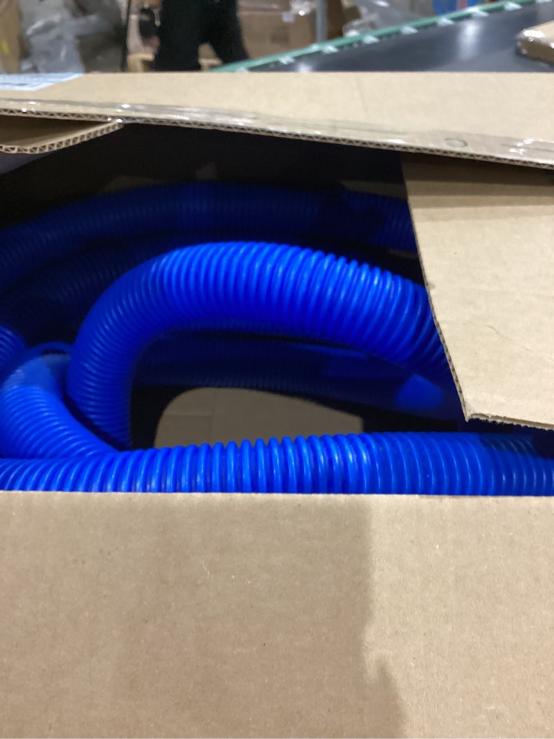 Condition photo showing Good Condition for swimming pool vacuum hose for above ground and some in-ground pools – head and reel not included – 1 ¼” diameter, 24’ long – chemical and weather-resistant, rolls for easy storage 1 ¼ dia | 24’ long
