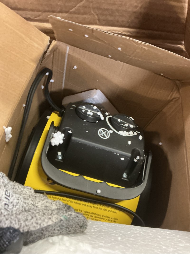 Condition photo showing Good Condition for Dura Heat Electric Forced Air Heater, 5,120 BTU- EUH1500 13.5" Height