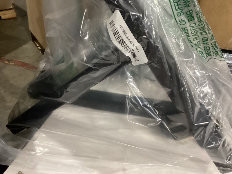 Condition photo showing As Is for Universal Walker Holder for Mobility Scooters, Compatible with Pride Mobility & Golden Technologies, Heavy-Duty Black Alloy Steel, Fits Most Folding Walkers & Rollators