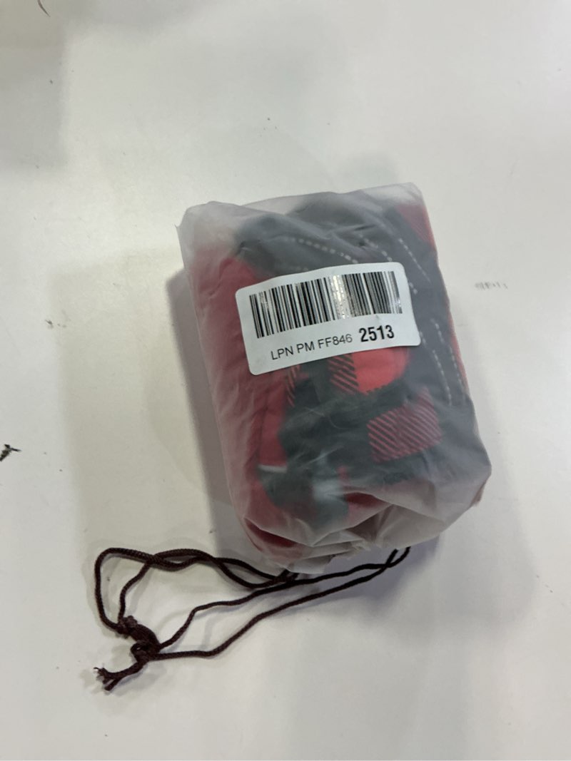 Condition photo showing New/Like New for Dog Coat with Harness,Small Dog Winter Coat,Doggie Jackets with Built in Harness,Adjustable Warm Jacket for Medium Large Dogs,Pet Puppy Cold Weather Coats for Dogs Waterproof (PlaidRed, Small) PlaidRed Small