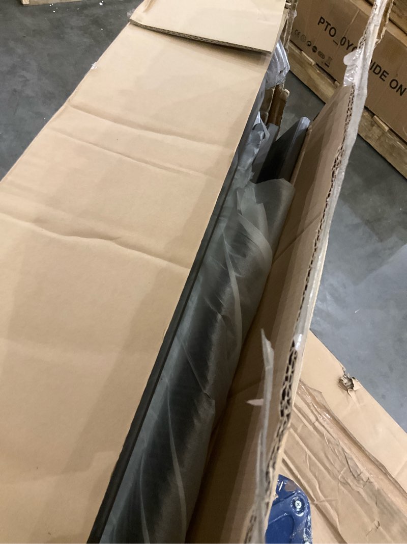 Condition photo showing item condition for Max & Lily Bunk Bed, Twin XL-Over-Queen Bed Frame For Kids, Solid Wood for No Box Spring Needed, Driftwood Driftwood Twin XL/Queen Farmhouse