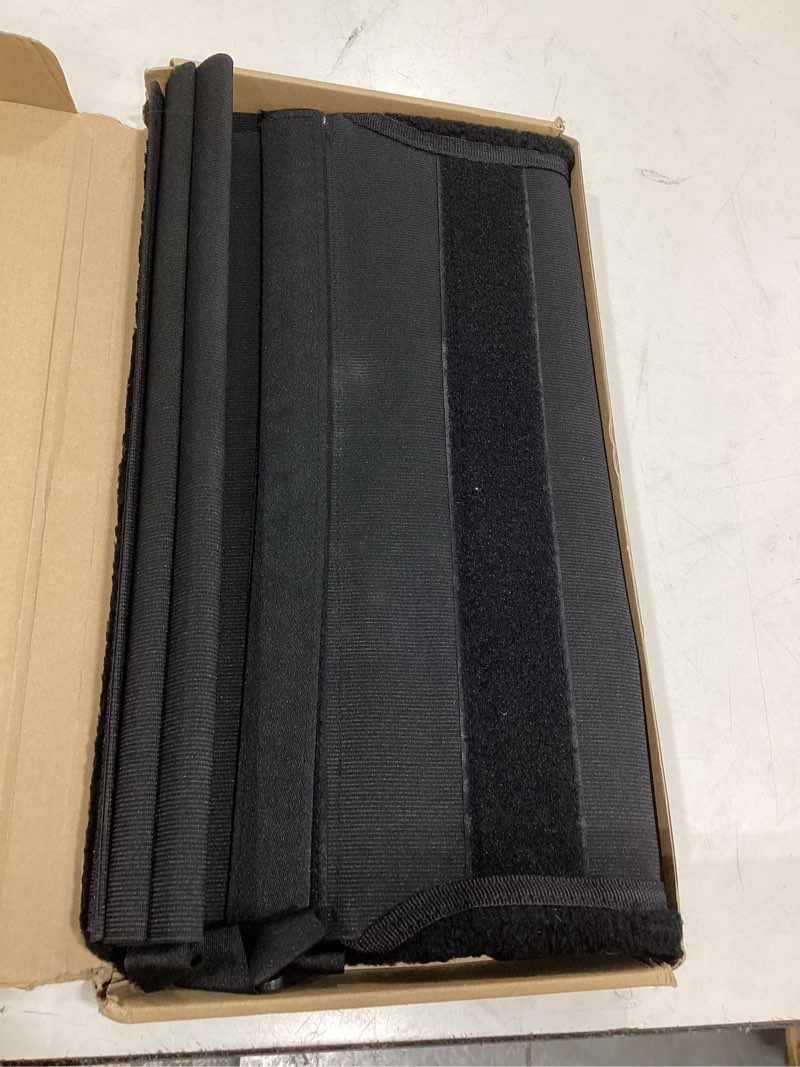 Condition photo showing Good Condition for black horse belly guard cover for protecting abdomen from spurs and injured skin comfortable belly band breathable horse spurs band full size width 40cm xx-large