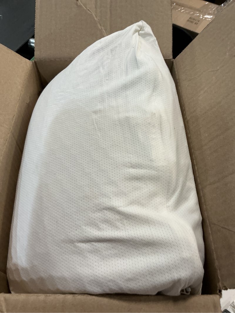 Condition photo showing As Is for Purple Harmony Pillow – Talalay Latex Foam Cooling Pillow for Combo or Side Sleepers, 360º Hex GelFlex Grid for No-Pressure Support and Luxurious Weightless Feel - Standard, Medium Feel, Med Height