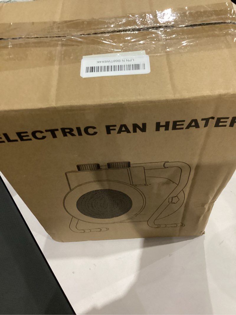 Condition photo showing New/Like New for Greenhouse Heater with Thermostat, 1500W Electric Outdoor Heaters for Patio, Overheat Protection, Fast Heating, IPX4 Waterproof, Green House Heaters for Plants, Grow Tent, Outdoor, Yellow