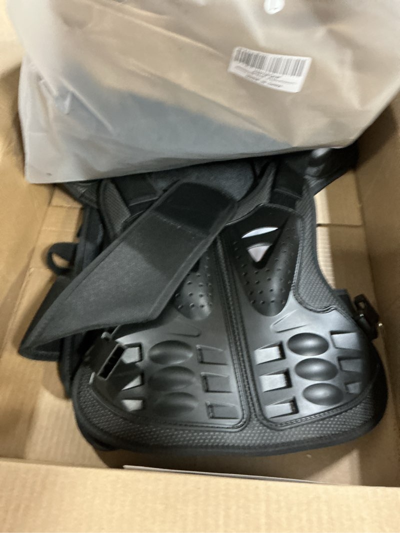 Condition photo showing As Is for Webetop Kids Chest Protector Motocross Chest Protector Youth Dirt Bike Body Chest Spine Protector L L for height 57"-63"