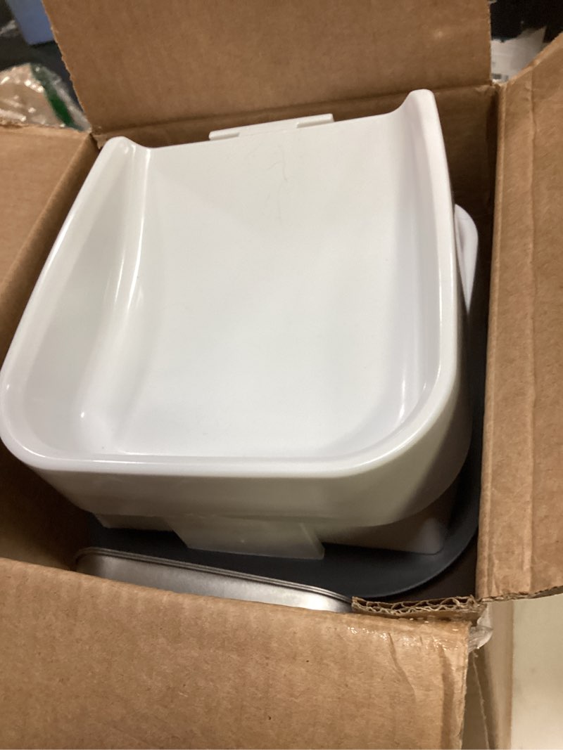 Condition photo showing Good Condition for tym automatic cat feeder with 2 camera for 2 cats, 7l dog food dispenser with night vision 2k 4mp, 5g wifi dual auto cat feeder with smart app for multiple cats & small dogs, detachable for clean white-2a