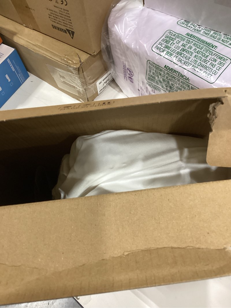 Condition photo showing Good Condition for Bedsure 100% Organically Grown Bamboo Viscose Sheets - 18 Inches Deep Pocket Sheets with Elastic Corner, Queen Sheet Set, Ultra-Soft, Silky & Cooling Bedsheets, Oeko-Tex, 4 Pieces, Ivory 01 - Ivory Queen