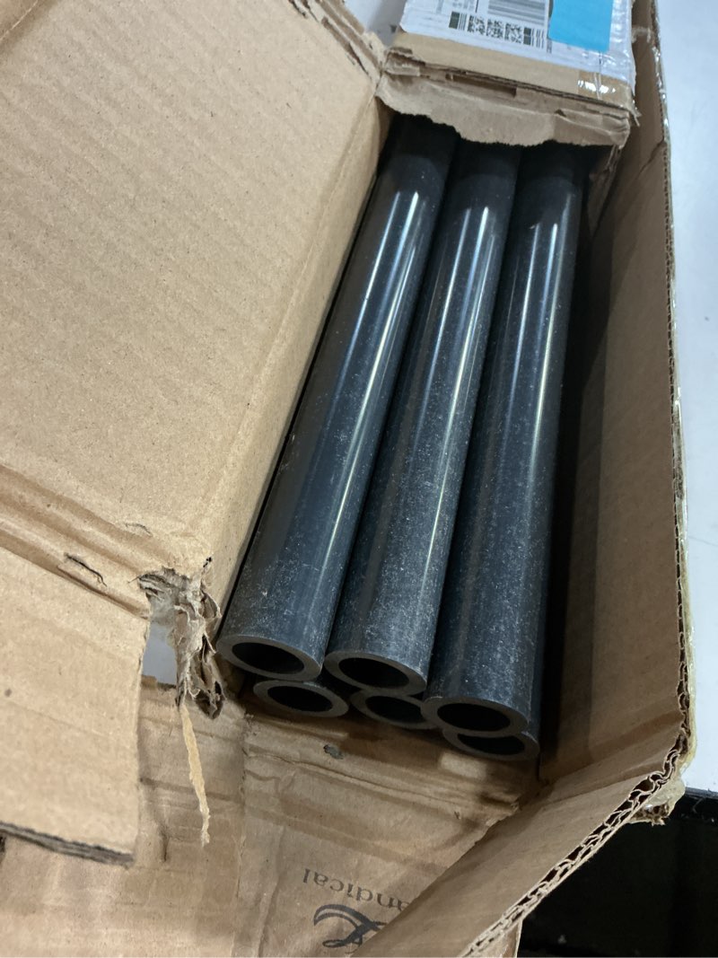 Condition photo showing Good Condition for Landical 6 Pcs 3/4'' Black PVC Pipe SCH 80 Plastic Pipe, 40'' Long