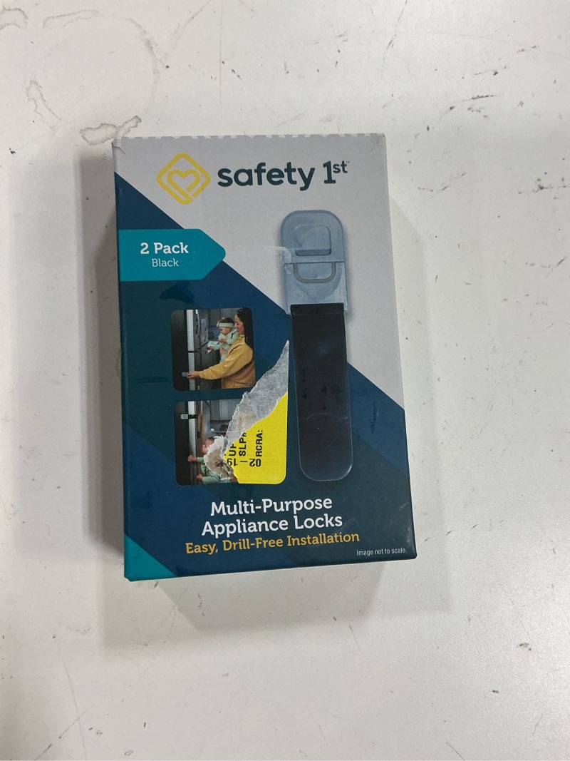 Condition photo showing Good Condition for safety 1st black plastic appliance latch 2 pk