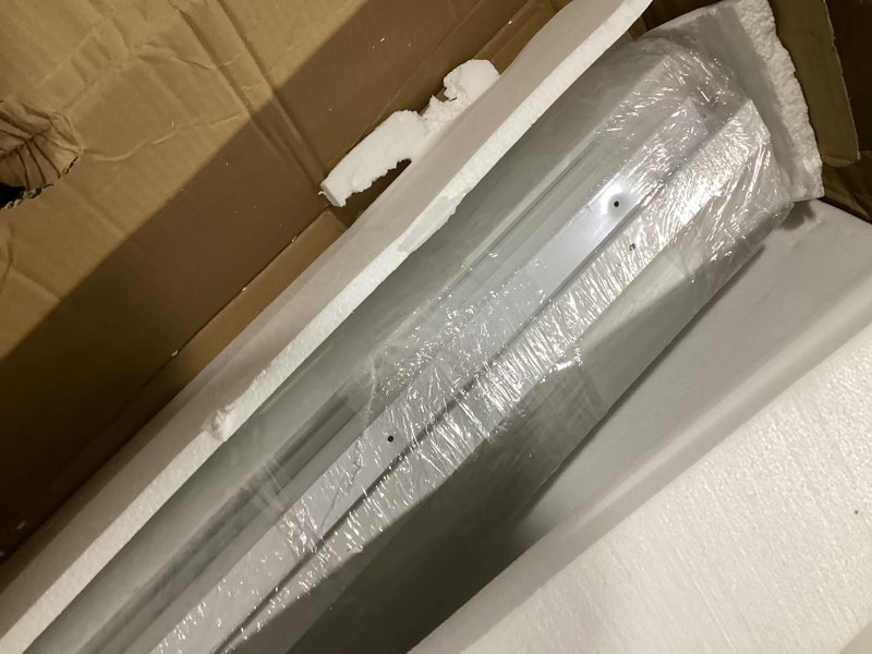 Condition photo showing New/Like New for studio series pvc foldable accordion door, trimmable, flexible single layer panels, white