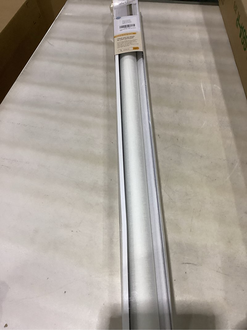 Condition photo showing Good Condition for persilux light filtering shades for indoor windows shades pull down cordless roller shades with striped jacquard fabric uv protection thermal insulated roller blinds for windows home white 32"w x 72"h 32"w x 72"h white-light filtering