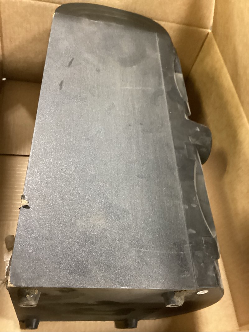 Condition photo showing As Is for Pyle Wireless Portable Bluetooth Speaker-150 Watt Power Rugged Compact Audio Sound Box Stereo System with Rechargeable Battery, 3.5mm AUX Input Jack, FM Radio, Micro SD and USB Reader-PBMSQG9, Black